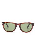 TOM FORD Eyewear lunettes de soleil carrées Kendel - Marron