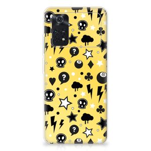 Silicone Back Case Xiaomi Poco M4 Pro 4G Punk Geel