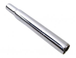 Zadelpen kaars ø25,4 x 350mm zwart verchroomd