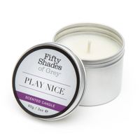 Fifty Shades of Grey - Play Nice Vanille Kaars 90 gram