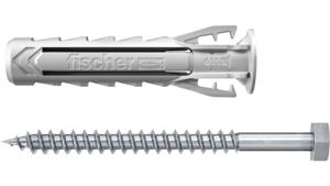 Fischer 567829 schroefanker & muurplug 3 stuk(s) Schroef- & muurplugset 60 mm