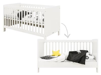 Bopita Meegroeiledikant 'Thijn' 70 x 140cm, kleur wit