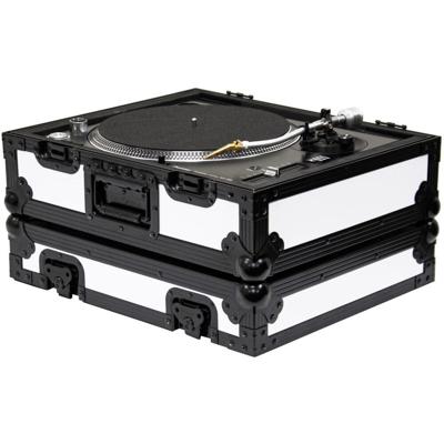 Odyssey FZ1200WTBL witte Designer DJ flightcase voor DJ-draaitafels Odyssey FZ1200WTBL witte Designer DJ flightcase voor DJ-draaitafels