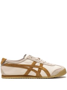 Onitsuka Tiger baskets Mexico 66 Vin 'White/Brown' - Tons neutres