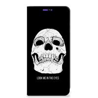 Mobiel BookCase Samsung Galaxy A22 4G | M22 Skull Eyes