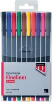 Fineliner Quantore assorti blister ÃƒÆ’ 10 stuks