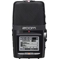 Zoom H2n Handy Recorder | 5 geïntegreerde microfoons voor X/Y en Mid-Side 2/4-sporen stereo- en surround-opnamen | voor live muziek | podcast | streaming | content | zwart