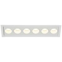 SLV 1005417 MILANDOS 6 LED-inbouwlamp LED vast ingebouwd Wit