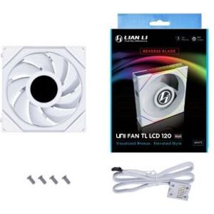 Lian Li UNI FAN TL LCD Series 120mm White