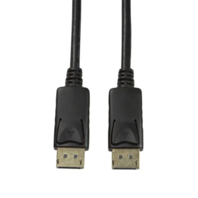 LogiLink CV0074 DisplayPort-kabel DisplayPort Aansluitkabel DisplayPort-stekker, DisplayPort-stekker 5.00 m Zwart