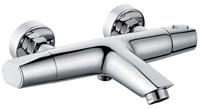 Aloni Luca Thermostatische Badkraan Met Doucheslangaansluiting Chroom