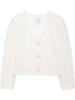 ANINE BING cardigan Anitta à col v - Blanc