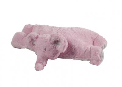 Gamberritos knuffeldeken fleece 35 x 25 cm roze Gamberritos knuffeldeken fleece 35 x 25 cm roze