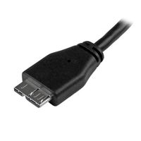 StarTech.com Dunne micro USB 3.0-kabel 3 m - thumbnail