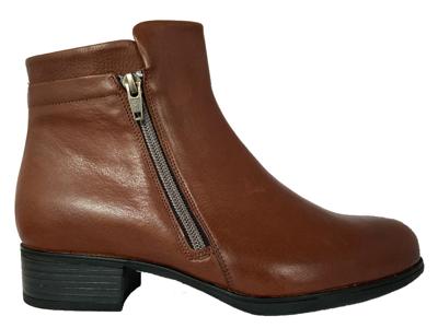 Bruine Durea Enkellaarsjes Wijdte H