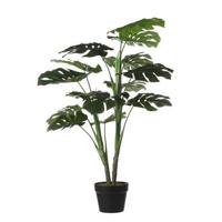 Mica Decorations Monstera Kunstplant - H100 x Ø70 cm - Groen