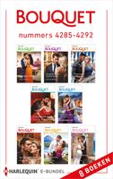 Bouquet e-bundel nummers 4285 - 4292 - Carol Marinelli, Jackie Ashenden, Marcella Bell, Annie West, Miranda Lee, Millie Adams, Pippa Roscoe, Caitlin Crews - ebook