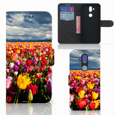Nokia 8.1 Hoesje Tulpen