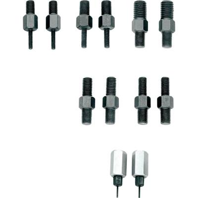 Draadadapterset voor 1- en 2-GATS toepassingen, elk 2 stuks Gedore 1120751 Draadadapterset voor 1- en 2-GATS toepassingen, elk 2 stuks Gedore 1120751