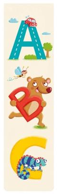 Moses boekenlegger met elastiek alfabet 17,5 x 4,7 cm Moses boekenlegger met elastiek alfabet 17,5 x 4,7 cm