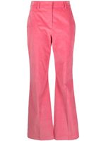 PS Paul Smith pantalon en velours à taille haute - Rose - thumbnail