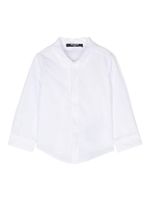 Balmain Kids chemise à logo imprimé - Blanc