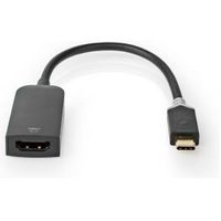 Nedis USB-C©-adapterkabel | Type-C© Male - HDMI© Output | 0,2 m | Antraciet