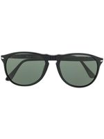 Persol lunettes de soleil à monture ronde - Noir