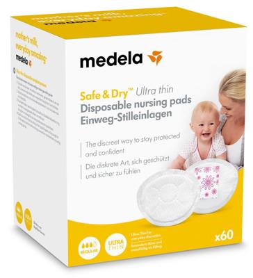 Medela Disposable Zoogcompressen Ultra Thin 60stuks