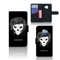 Telefoonhoesje met Naam Samsung Galaxy J2 Core Skull Hair