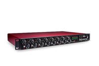 Focusrite Scarlett OctoPre 8-kanaals microfoon, Pre-uitbreiding met analoge compressie, 8 in/8 uit, dynamisch