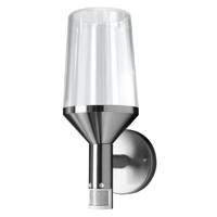 LEDVANCE Endura Classic Calice Sensor 4058075477971 Buitenlamp met bewegingsmelder (wand) LED E27 RVS, Transparant, Glas