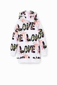 Sweatjurk Love - WHITE - 11/12