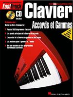 Fasttrack - clavier - accords et gammes (f) - version francaise - piano ou clavier +cd