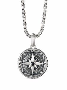 David Yurman boutons de manchette Maritime Compass en argent sterling sertis de diamants