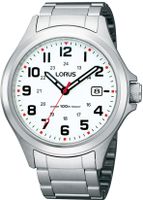 Lorus RXH03IX5 Horloge staal zilverkleurig 42 mm