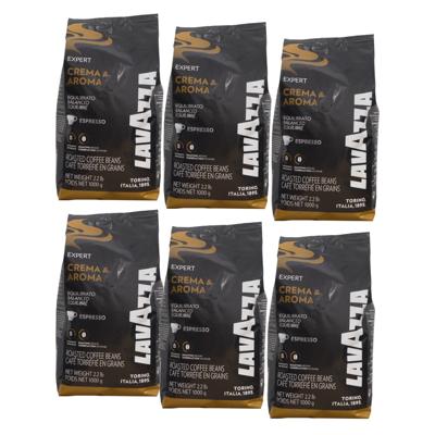 Lavazza Expert Crema & Aroma koffiebonen 6 x 1 kilo Lavazza Expert Crema & Aroma koffiebonen 6 x 1 kilo