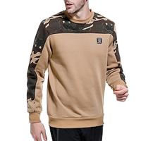 Voor heren Sweatshirt Khaki Strakke ronde hals Kleurenblok Camouflage Kleur Lapwerk Sport Outdoor Dagelijks Feestdagen Streetwear Basic Casual Lente Herfst Kleding Hoodies Sweatshirts Lightinthebox - thumbnail