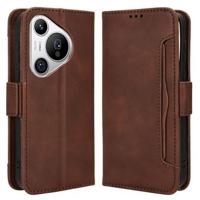 Huawei Pura 70 Cardholder Series Portemonnee Hoesje - Bruin - thumbnail