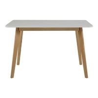 by fonQ basic Crow Eettafel - 120 x 80 cm - Wit