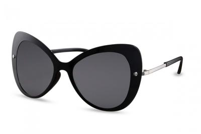 CWI zonnebril dames vlinder cat.3 zwart/smoke (CWI2216) CWI zonnebril dames vlinder cat.3 zwart/smoke (CWI2216)