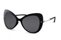 CWI zonnebril dames vlinder cat.3 zwart/smoke (CWI2216)