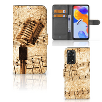 Xiaomi Redmi Note 11 Pro 5G/4G Telefoonhoesje met foto Bladmuziek - thumbnail