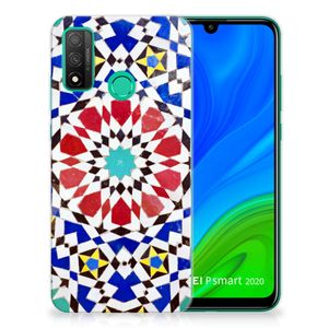 Huawei P Smart 2020 TPU Siliconen Hoesje Mozaïek