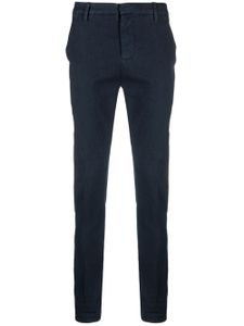 DONDUP pantalon chino à coupe slim - Bleu