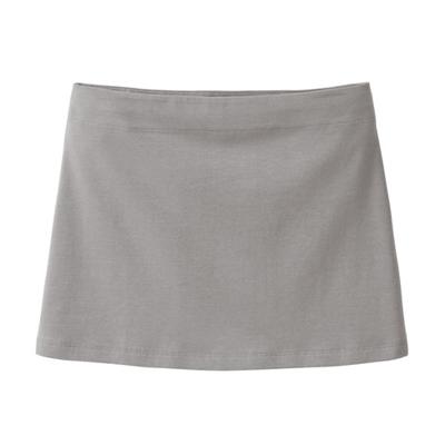 Heup-minirok, zilvergrijs 44/46