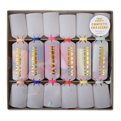 Toot Sweet confetti crackers (6st)