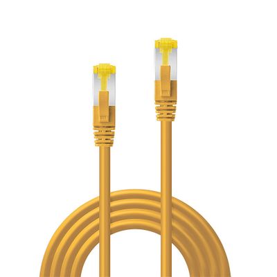 Lindy 47666 netwerkkabel Geel 7,5 m Cat6a S/FTP (S-STP)
