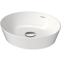 Duravit Cape Cod waskom ovaal zonder kraangat zonder overloop 40x36cm mat wit/wit 2328402600 - thumbnail