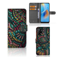 OPPO A74 4G Telefoon Hoesje Aztec